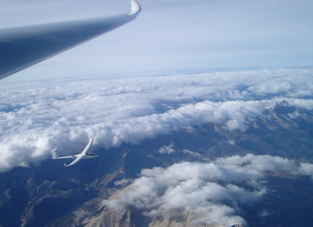 Planeur pic de Bure